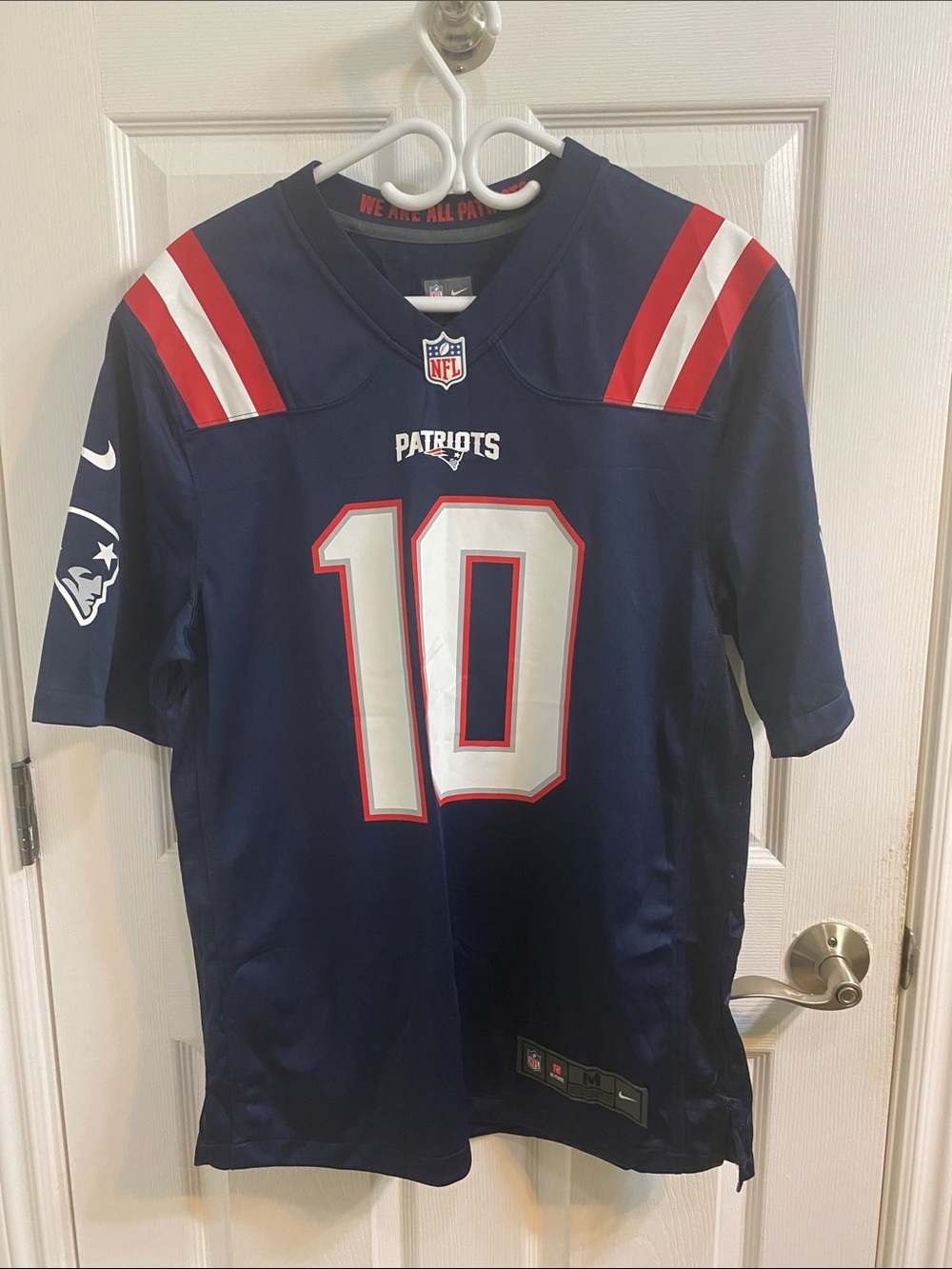 Mac Jones New England Patriots Authentic Nike on Field Jersey Men's Medium 10